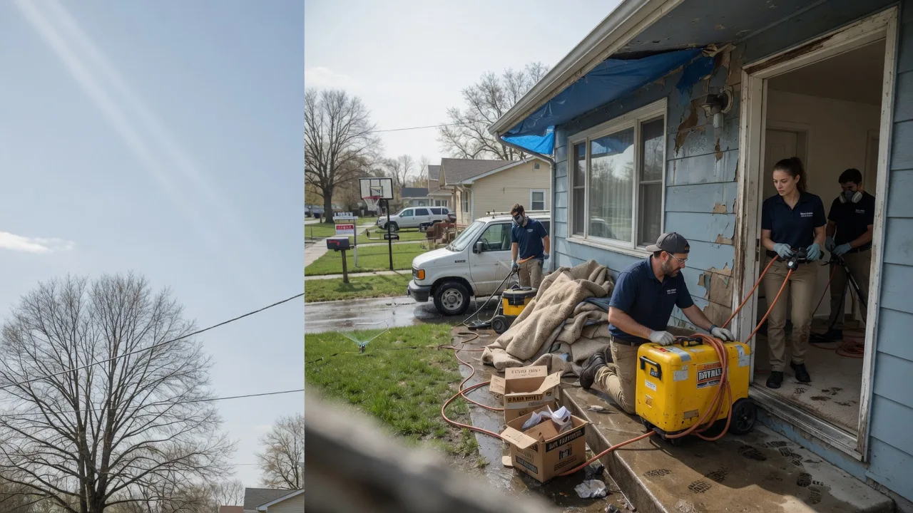 Basement Flood Cleanup in Evanston, IL near me